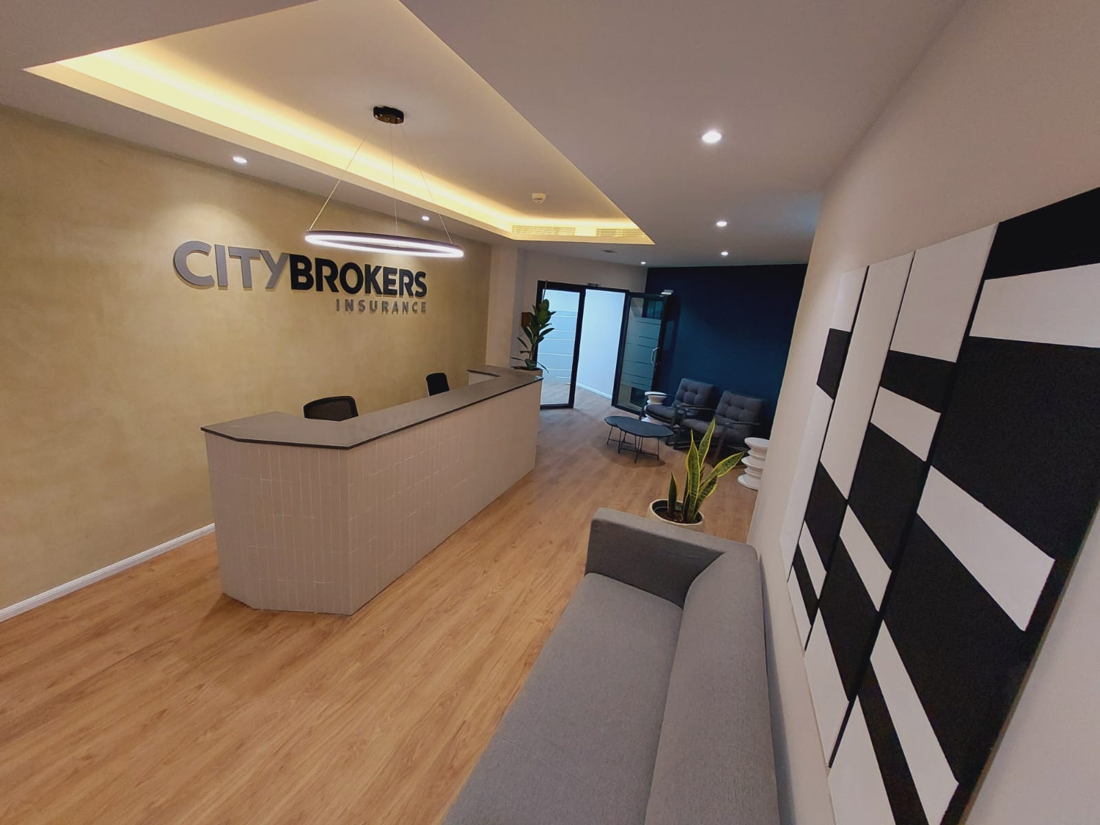 Reception Area Ceiling